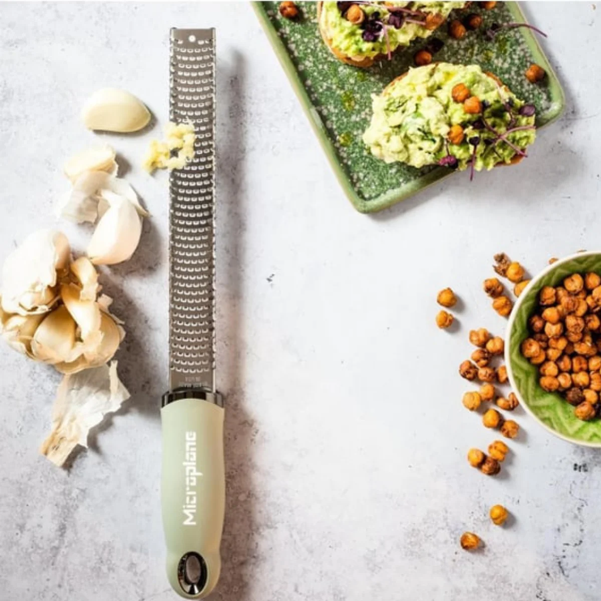 Microplane Zester Premium Rende - Adaçayı Yeşil Microplane Zester Premium Rende - Adaçayı Yeşil