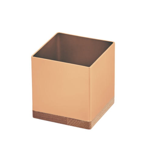 Narin Kare Çubuk Şekerlik Ahşaplı Bakır ( A50034B )