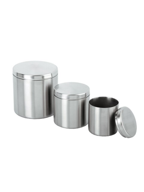 Narin Kavanoz No.1 Metal ø 7,5 H 9,5 Cm 300 ml  ( NR-A63001 )