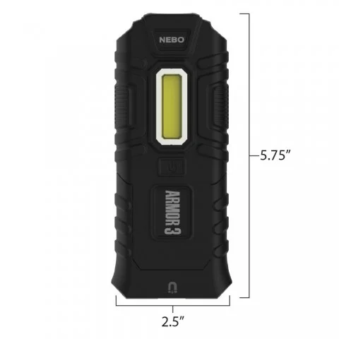 Nebo 6526 Armor 3 360 Lümen LED Fener