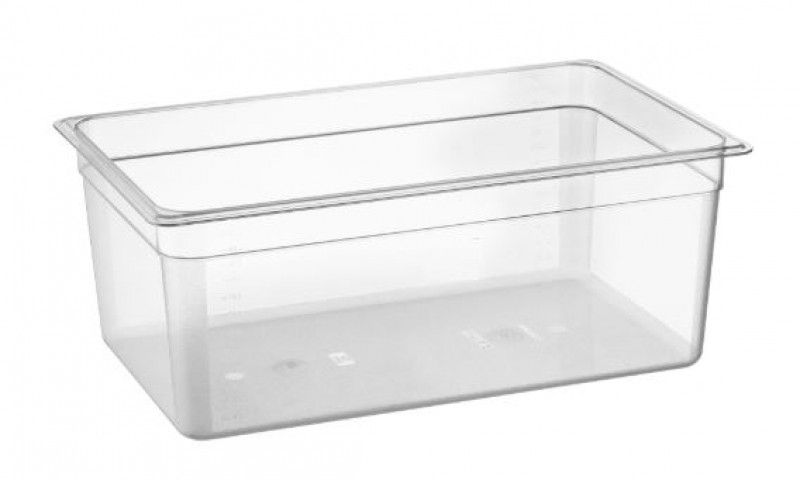 Plastport Kırılmaz Şeffaf Gastronorm Küvet 1/1 - 200 mm ( 46011200 )