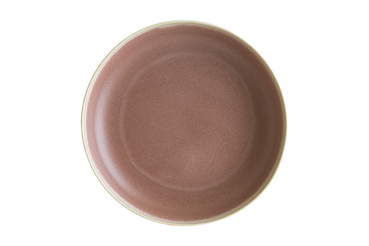 Bonna Pink Pott 22 cm Çukur Tabak