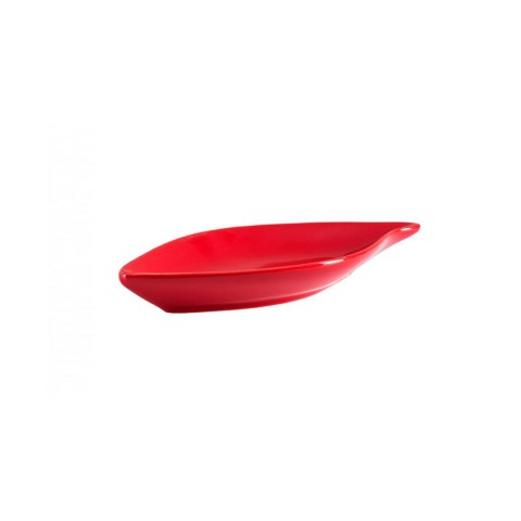Jumbo Porselen Minimal Leaf Kırmızı(JHMK6517)