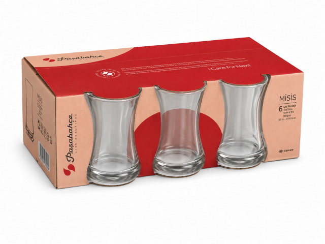 Paşabahçe 42461 Misis Çay Bardağı160 cc -  6'lı Paket
