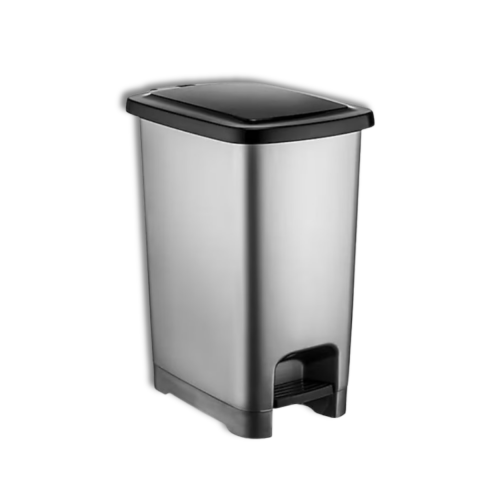 Pedallı Slim Çöp Kovası 60 lt