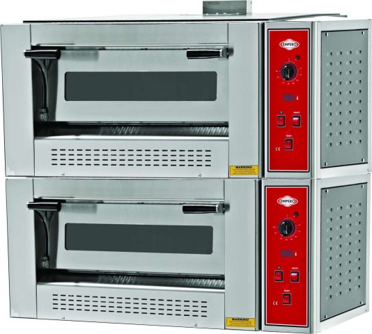 Empero Pizza Fırını , Gazlı , Çift Kat , 30 Cm*6+6 Pizza (EMP.6+6G)