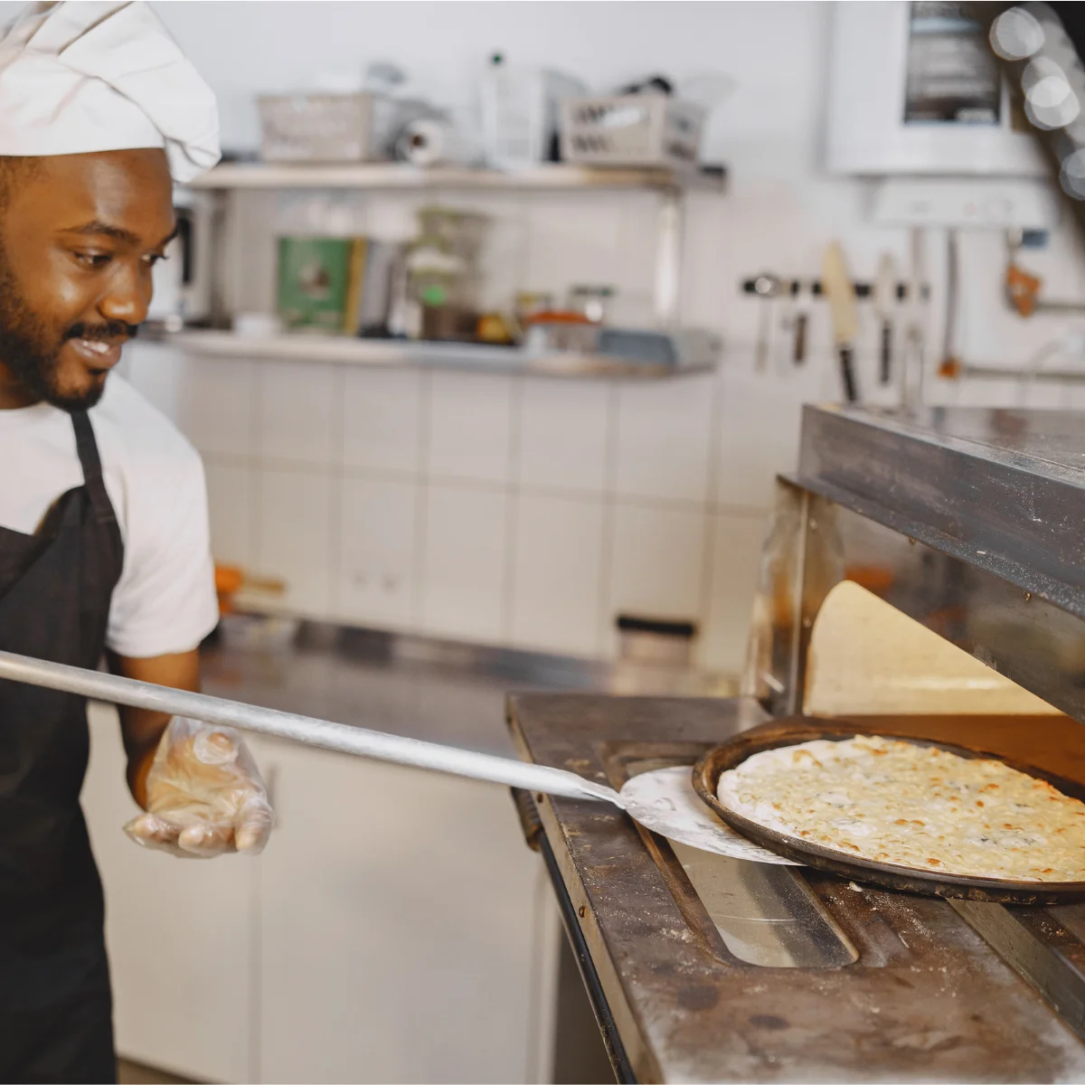 Pizza Küreği 20 cm Paslanmaz Çelik