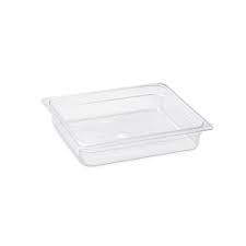 Plastport Kırılmaz Şeffaf Gastronom Küvet 1/2-65 mm ( 46012065 )