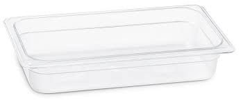 Plastport Kırılmaz Şeffaf Gastronom Küvet 1/3-65 ( 46013065 )