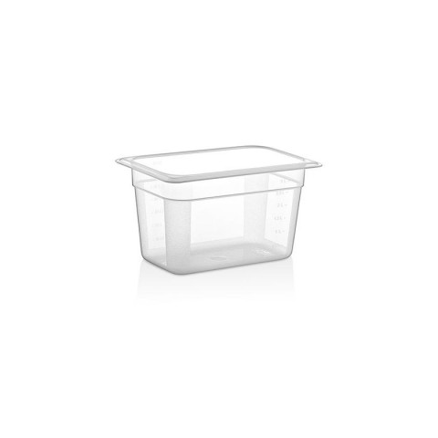 Plastport Kırılmaz Şeffaf Gastronom Küvet 1/4-150 mm ( 46014150 )