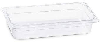 Plastport Kırılmaz Şeffaf Gastronorm Küvet 1/4-65 mm ( 46014065 )