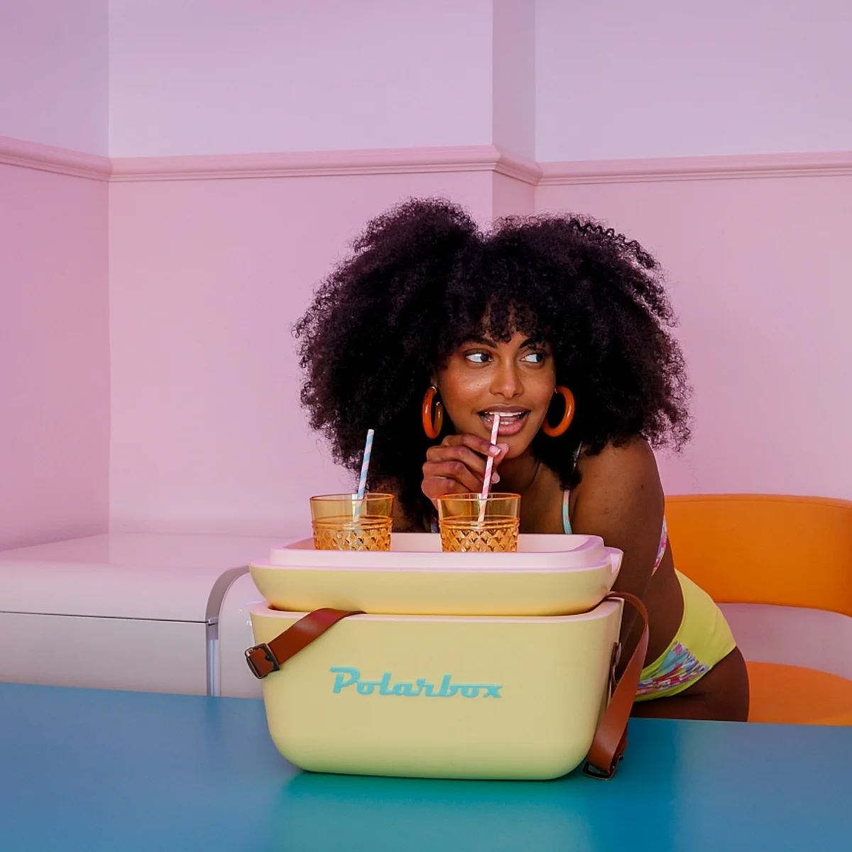 Polarbox 9234 Sıcak / Soğuk Tutucu Thermo Çanta Yellow Cyan Classic 12 lt