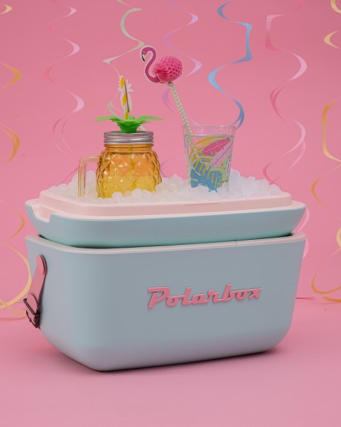 Polarbox Sıcak / Soğuk Tutucu Thermo Çanta 12 lt Sky Blue Rose