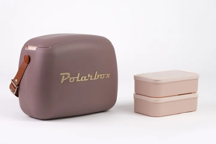 Polarbox Sıcak Soğuk Tutucu Thermo Yemek Çantası 6 lt  Mauve Gold
