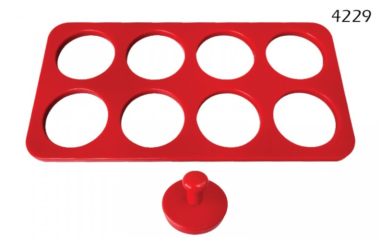 Polietilen Köfte Kalıbı ,10 cm lik Köfte İçin (4429)