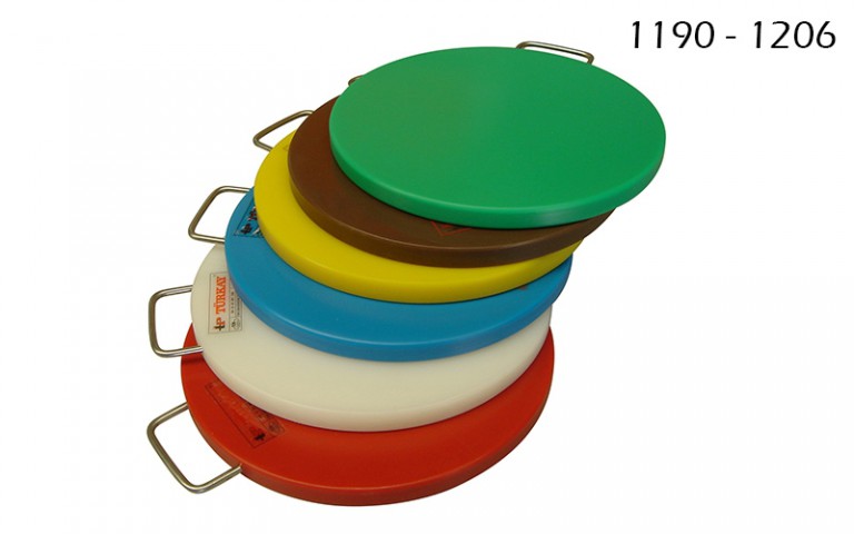 Türkay Polietilen Yuvarlak Kulplu Kesim Levhası  40*2  cm (1206)