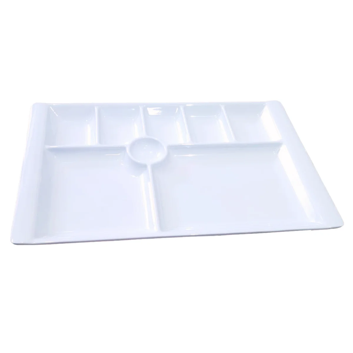 Porelin Sekiz Gözlü Kahvaltı Tabildot 28*40 cm