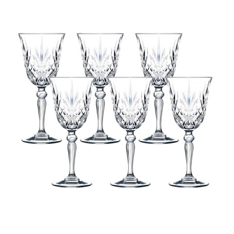 Jumbo Rcr Melodıa Büyük Kadeh 6 Lı Set (500.01.21.0262)
