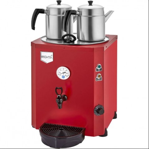 Remta 2 Demlikli Jumbo Çay Makinesi , 23 lt (DE11)