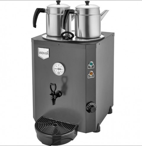 Remta 2 Demlikli Jumbo Çay Makinesi , 23 lt (DE11)
