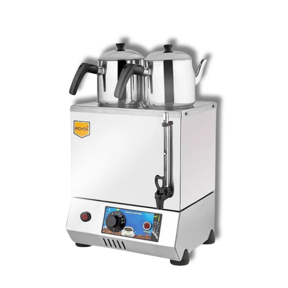 Remta 20 Model Çift Demlikli Elektrikli Çay Ocağı 13 lt (Pleytsiz)