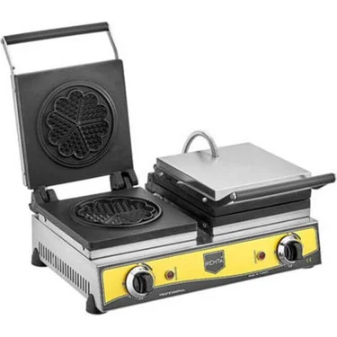 Remta Çiftli 16 cm Yonca Waffle Makinası (W13)