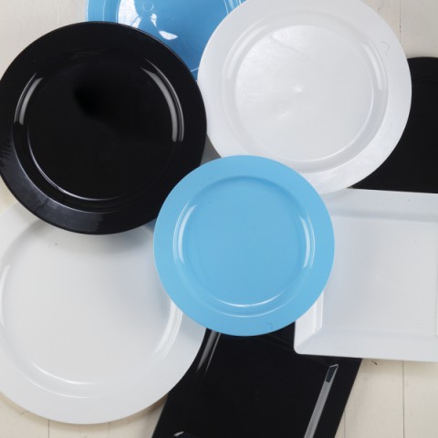 Rubikap Kare Plastik Tabak 18 cm (PL.S18)