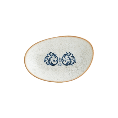 Bonna Viento Vago Oval Kayık Tabak 15*8.5 cm