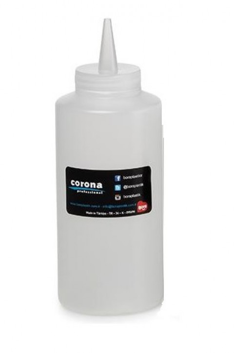 Bora Şeffaf Fişek Sosluk 420 Mililitre (BO2100)