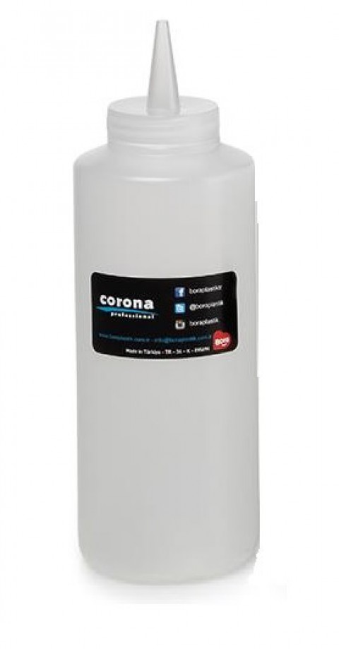 Bora Şeffaf Fişek Sosluk 925 Mililitre (BO2104)