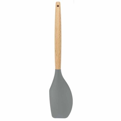 Epinox Silikon Sıyırma Spatulası Ahşap Sap ( ASH-13 )