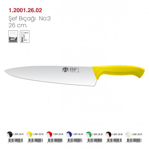 SSAF Şef Bıçak No: 3