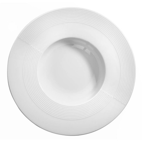 Kütahya Porselen Satürn 27 cm Spagetti Tabağı Dekorsuz STR27SPT00