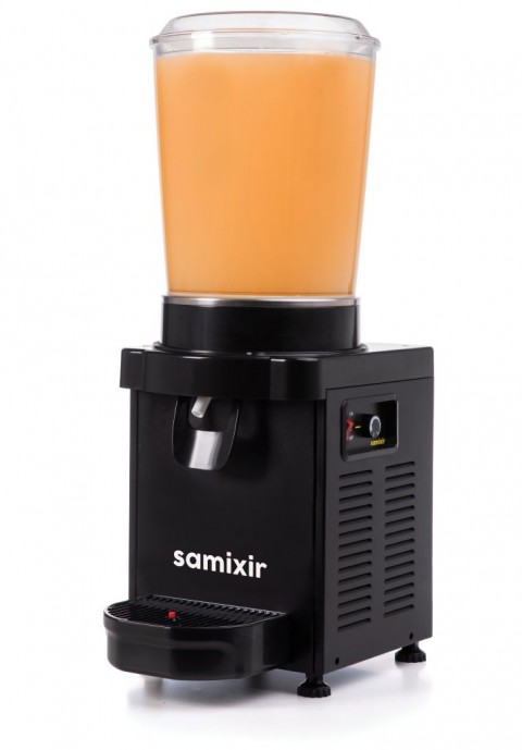 Samixir Panoramik Karıştırıcılı Soğuk İçecek Dispenseri 10 lt Siyah Analog