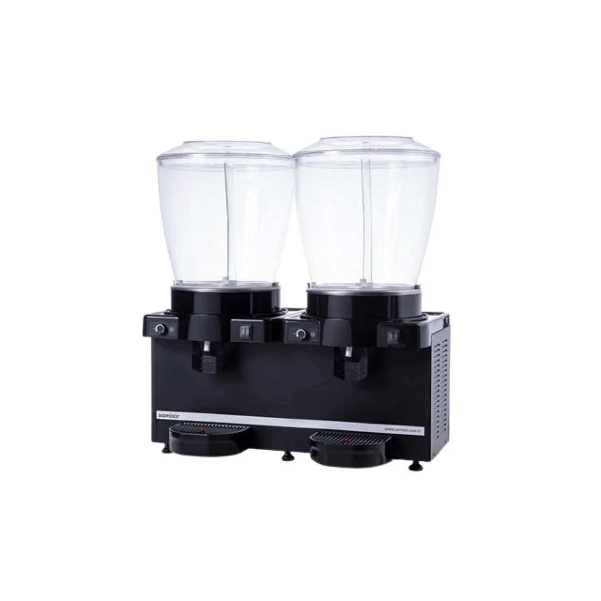 Samixir SS44.AB Panoramik Twin 22+22 Lt Fıskiyeli Analog Soğuk İçecek Dispenseri