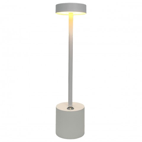 Şarj Edilebilir Masa Lambası 8*35cm (GRV-813-BEYAZ)