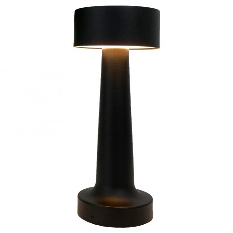Şarj Edilebilir Masa Lambası D9*H21cm (GRV-810-SİYAH)