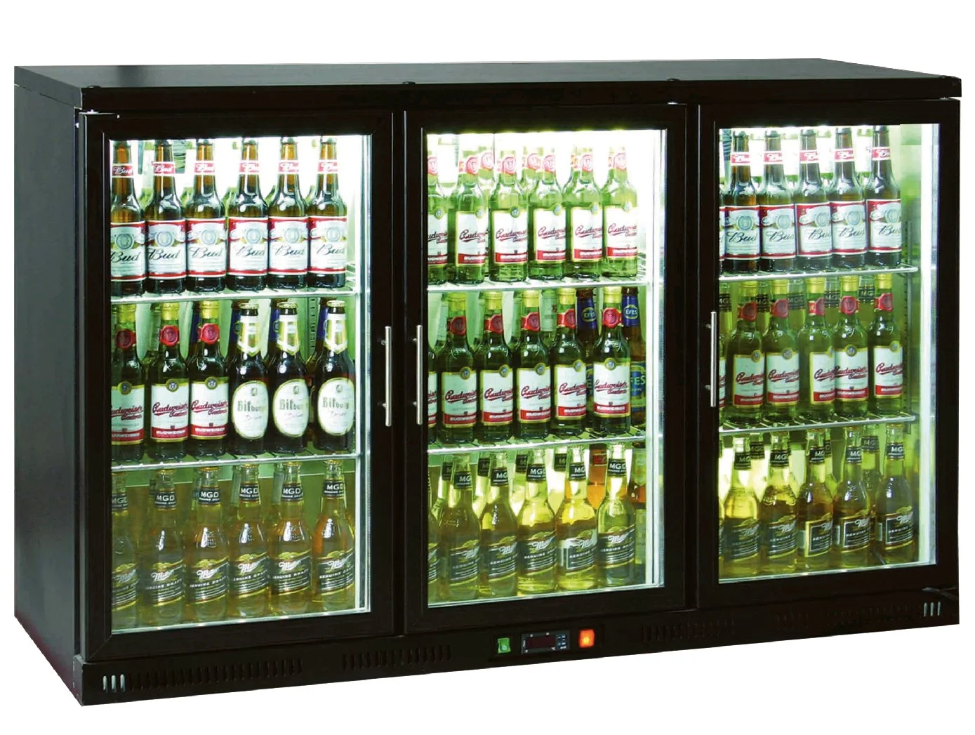 Senox Bar Altı Şişe Soğutucu 3 Kapılı