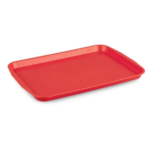 Servis Tepsisi ABS – 27 × 36 cm (Kırmızı)