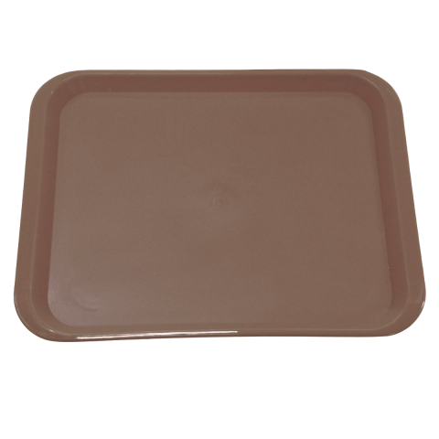 Servis Tepsisi ABS Kahverengi – 27 × 36 cm