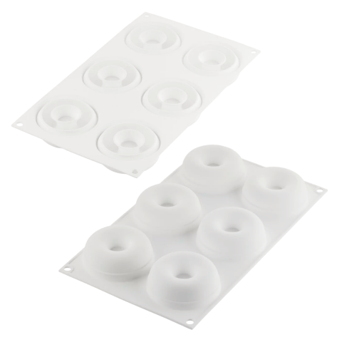 Silikomart Donuts Gourmand 80 Silikon Kalıp N.6 (36.354.87.0065 )