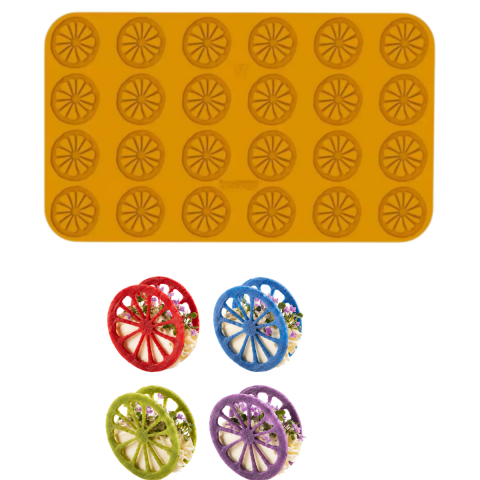 Silikomart Arancia & Limone N.24 Dekor Matı Ø60 mm (33.319.36.0065)