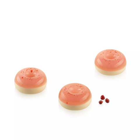 Silikomart Donuts Kalıbı XS 12 li Silikon Ø34 mm h:16 mm (36.434.87.0065)
