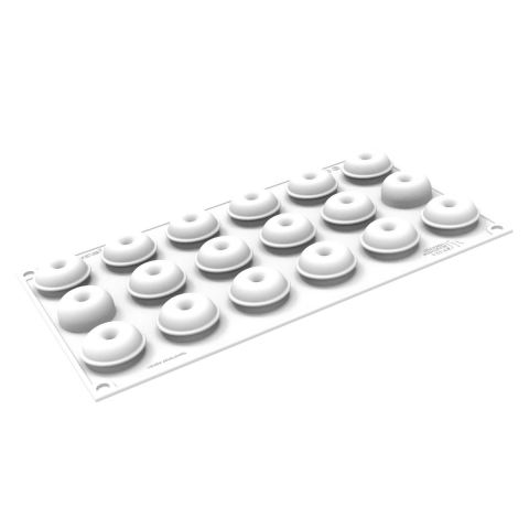 Silikomart Donuts Kalıbı XS 12 li Silikon Ø34 mm h:16 mm (36.434.87.0065)