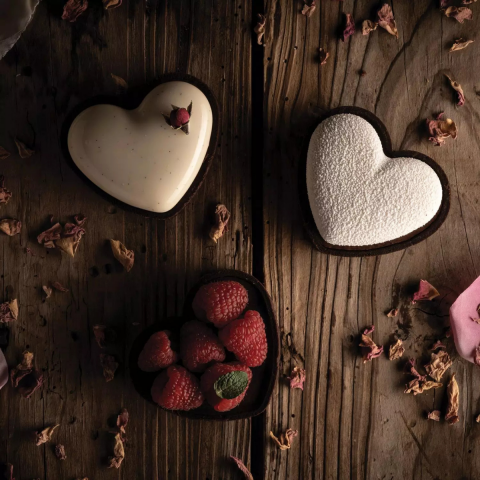 Silikomart Kit Tarte Ring Amore 80 x 70 mm (25.317.87.0065)