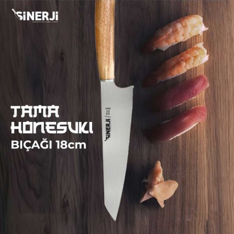 Sinerji Tama Honesuki Bıçağı 18 cm