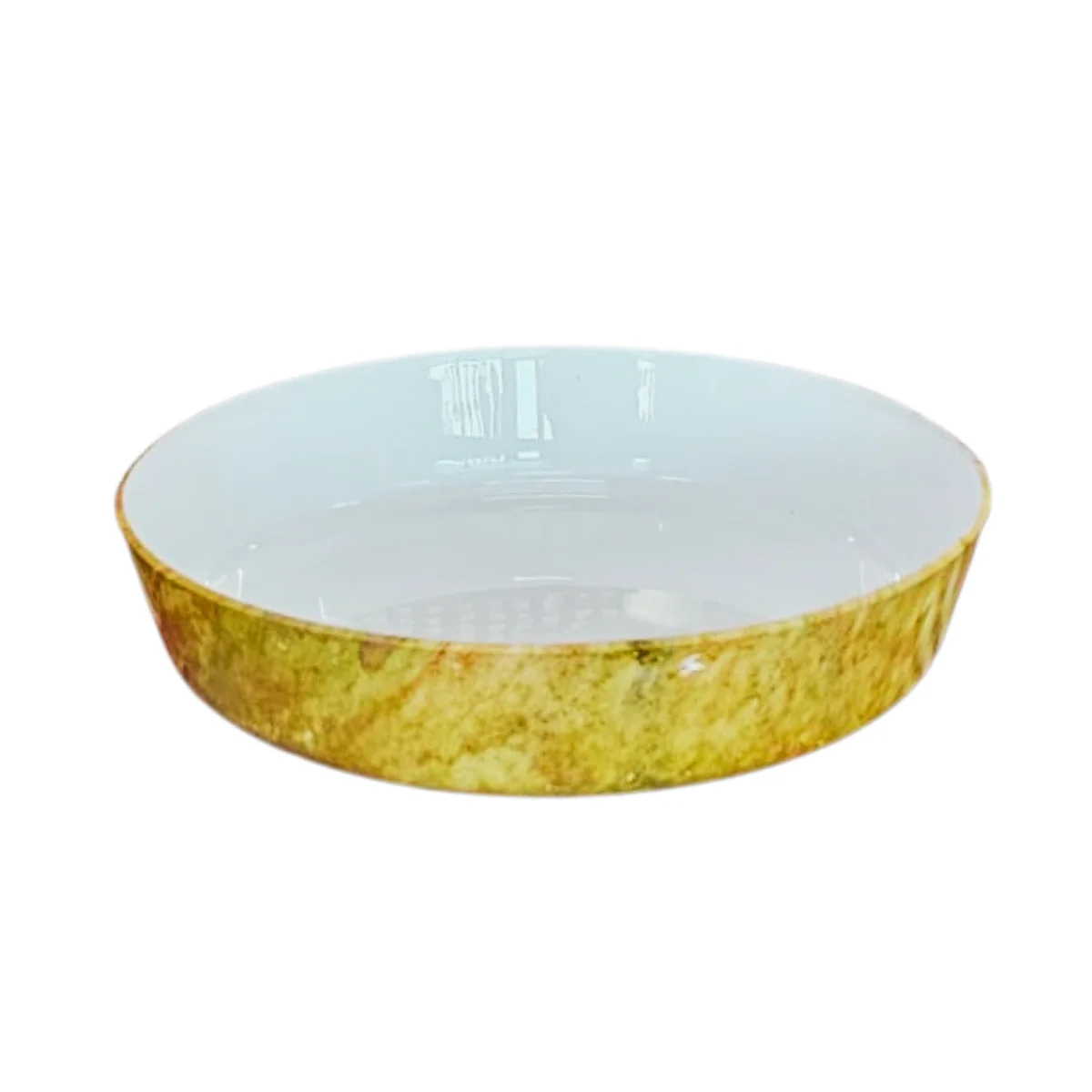 Smile Buffet Golden Açık Büfe Kırılmaz Tepsi Ø 30,5 cm H:5 cm