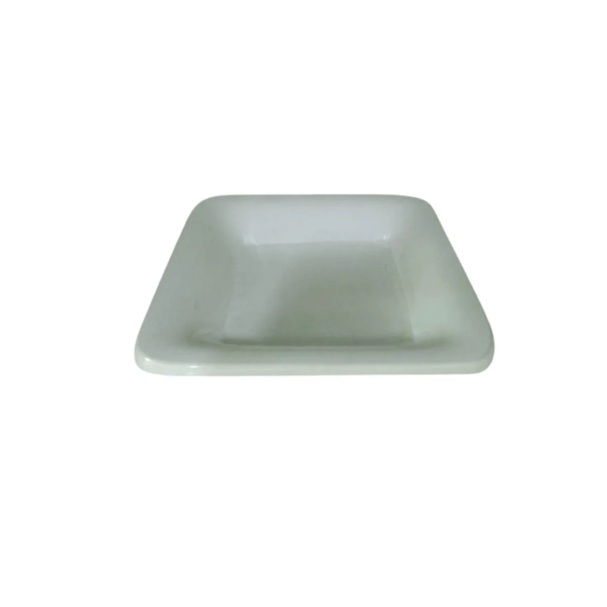 Smile Buffet Minimal Tabak 10*10 cm H:1,5 cm  Beyaz