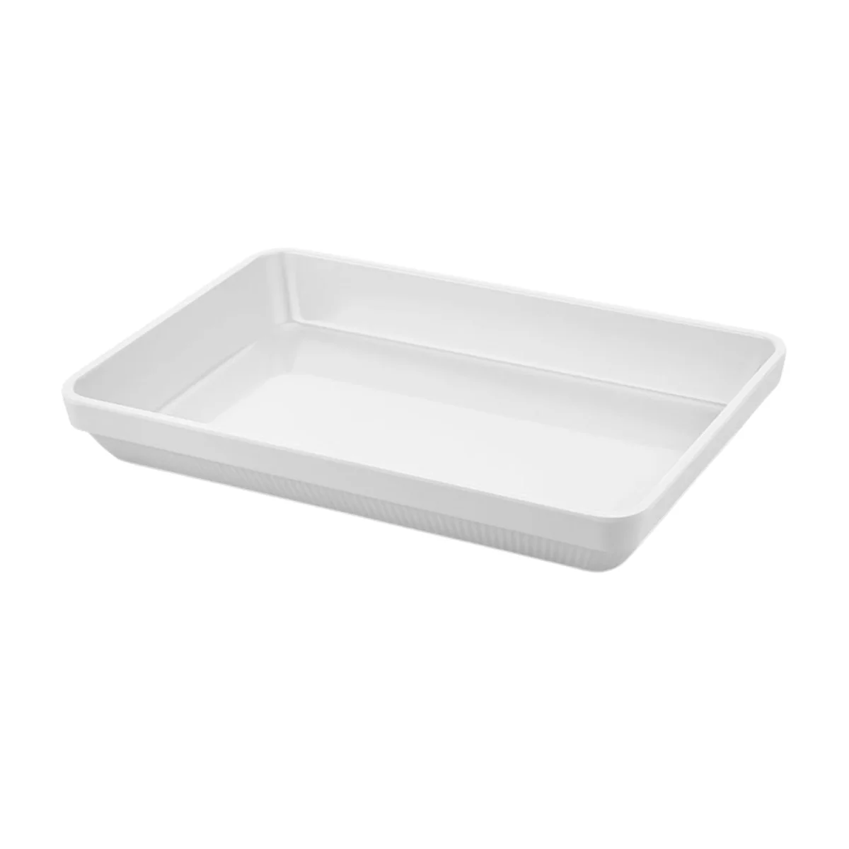 Sunum Tabağı 39.5*26 cm Kırmızı