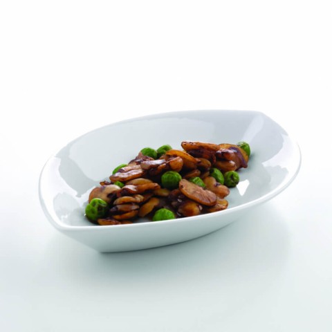 Tavola (a) 21 Cm.yaprak Ky Dekorsuz